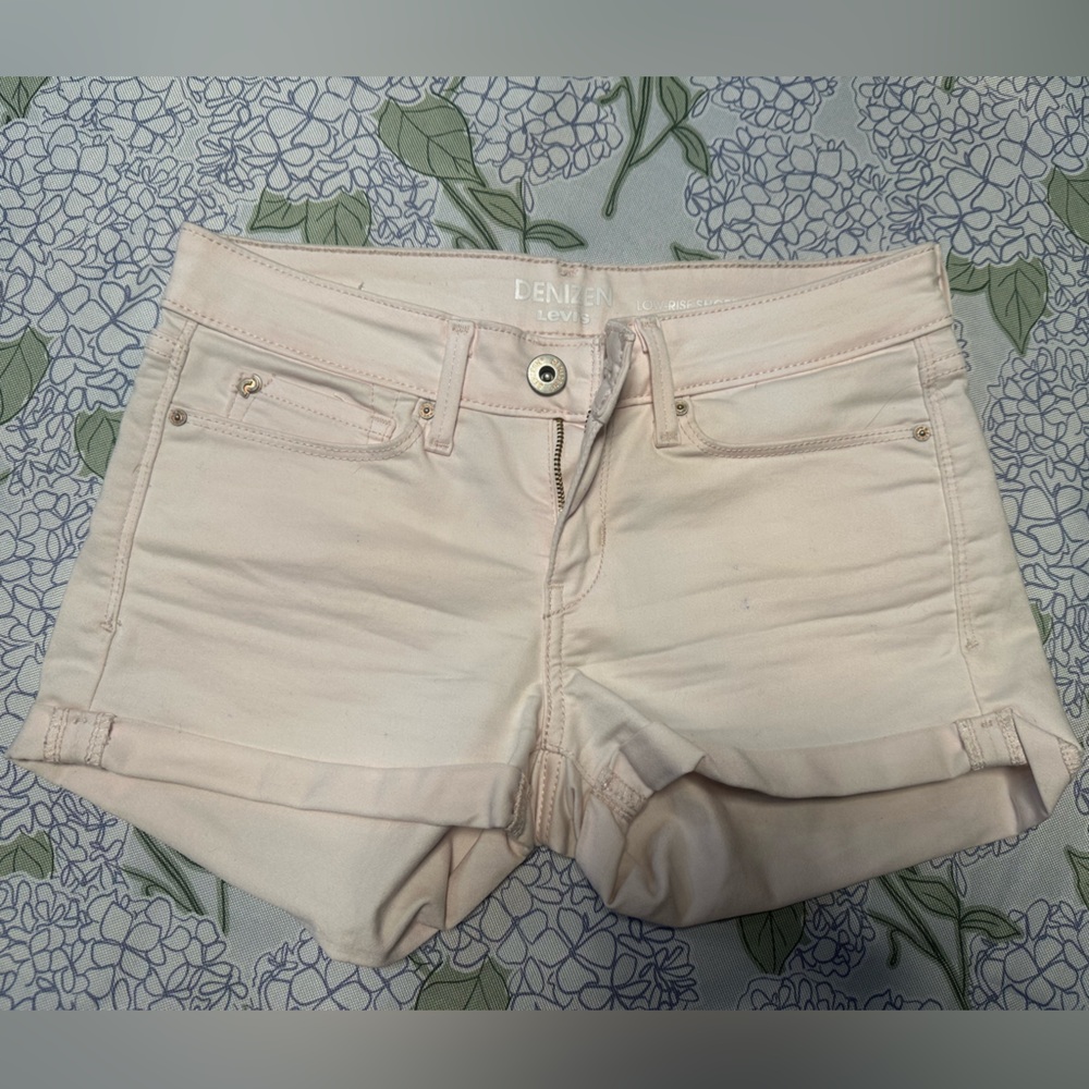 Levi's Women's Light Pink Jean Shorts